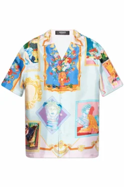 Versace MULTICOLOUR Silk shirt