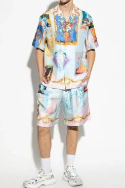 Versace MULTICOLOUR Silk shirt