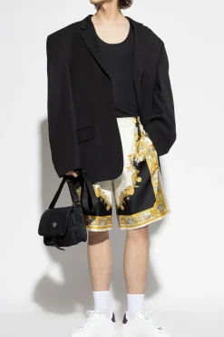 Versace MULTICOLOUR Silk shorts