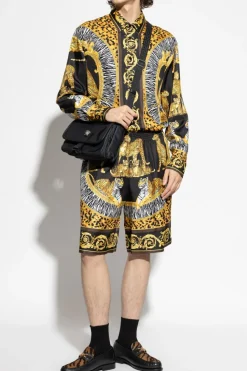 Versace MULTICOLOUR Silk shirt