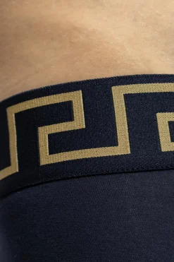 Versace NAVY BLUE Cotton Boxers