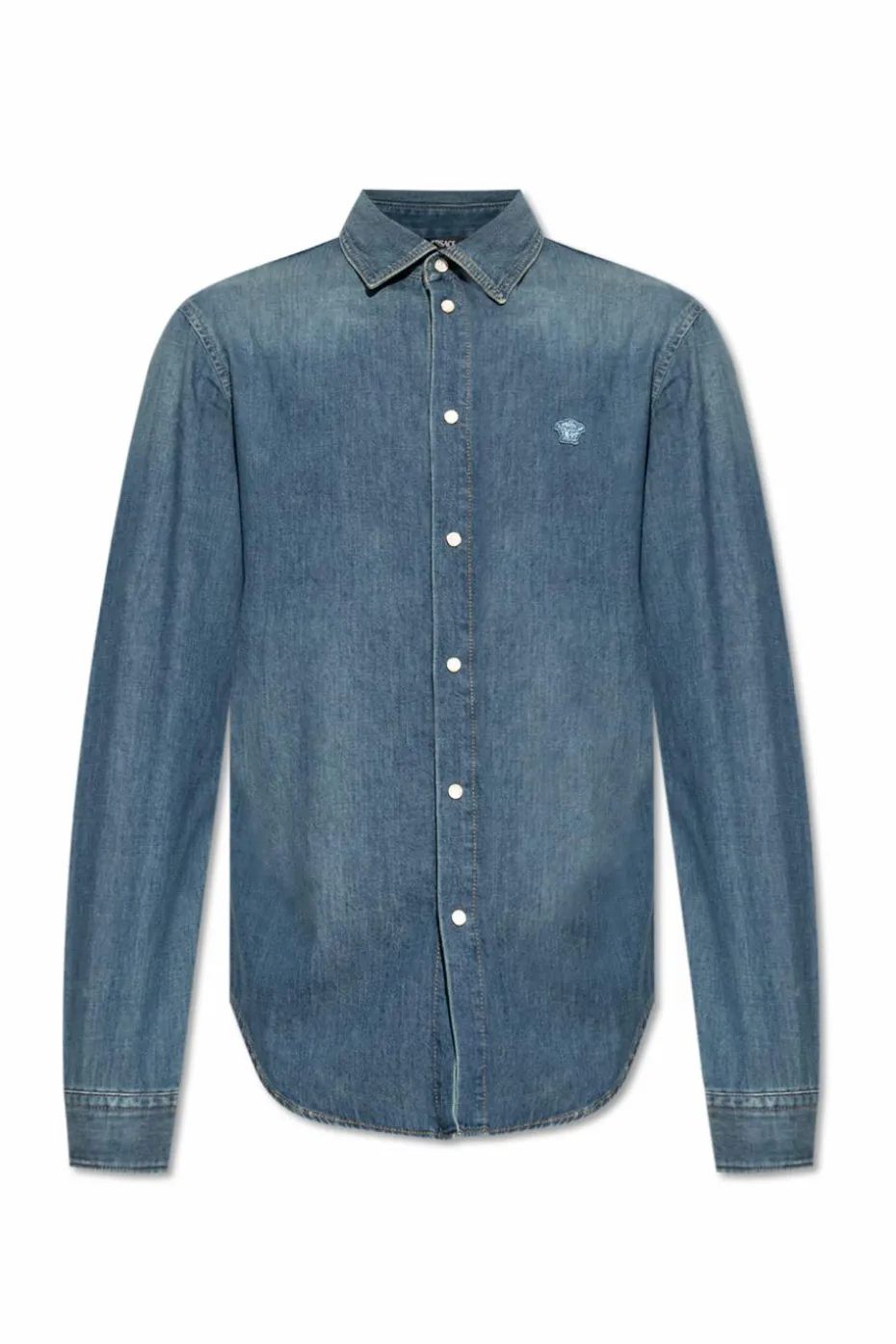 Versace NAVY BLUE Denim shirt