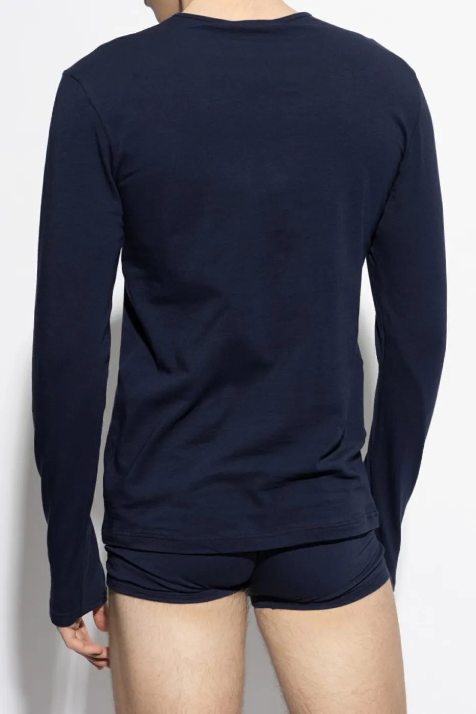Versace NAVY BLUE Long-sleeve undershirt