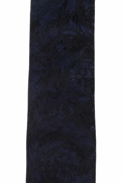 Versace NAVY BLUE Silk tie