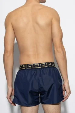 Versace NAVY BLUE Swim trunks