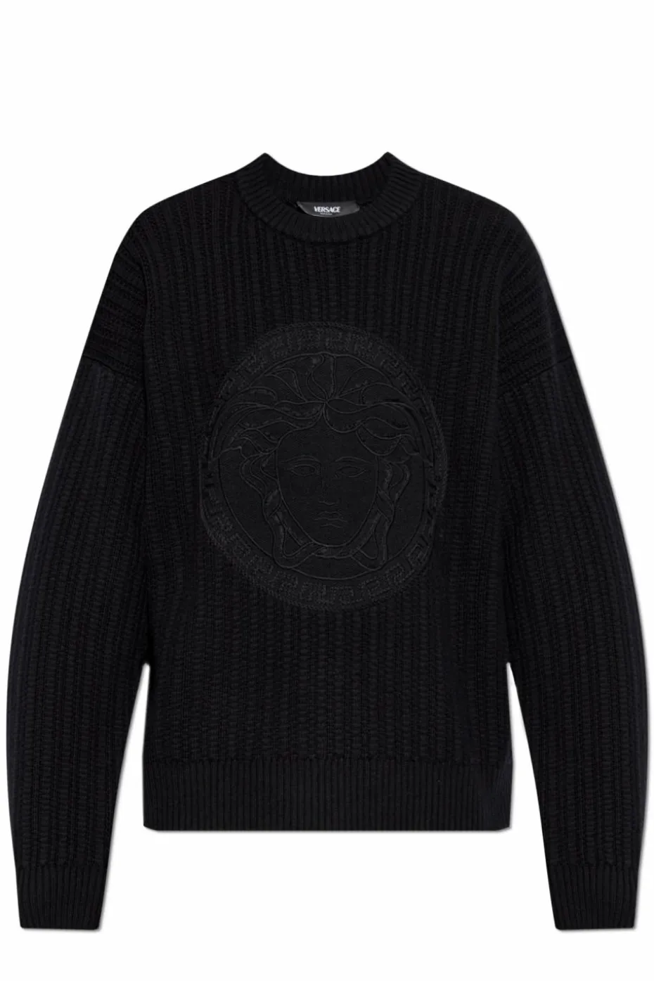 Versace NAVY BLUE Wool sweater