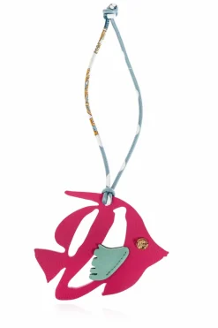 Versace PINK Fish-shaped keychain