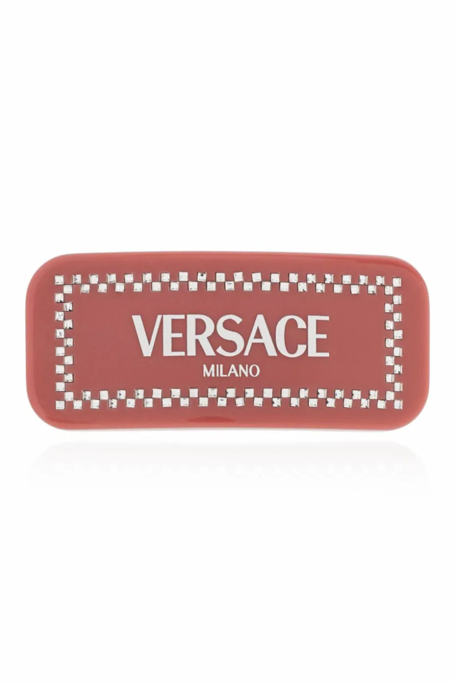 Versace PINK Hair clip with shimmering crystals