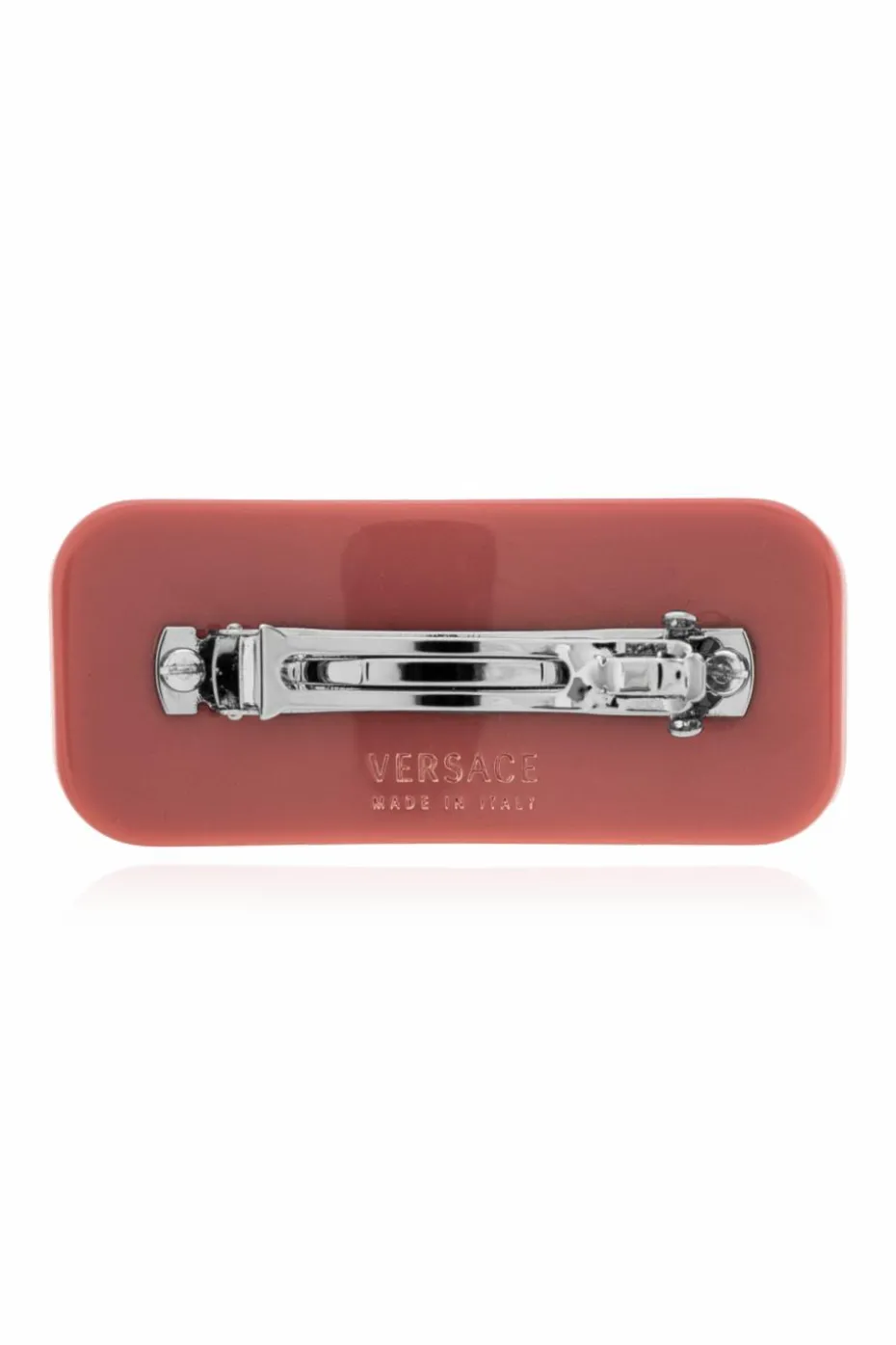 Versace PINK Hair clip with shimmering crystals