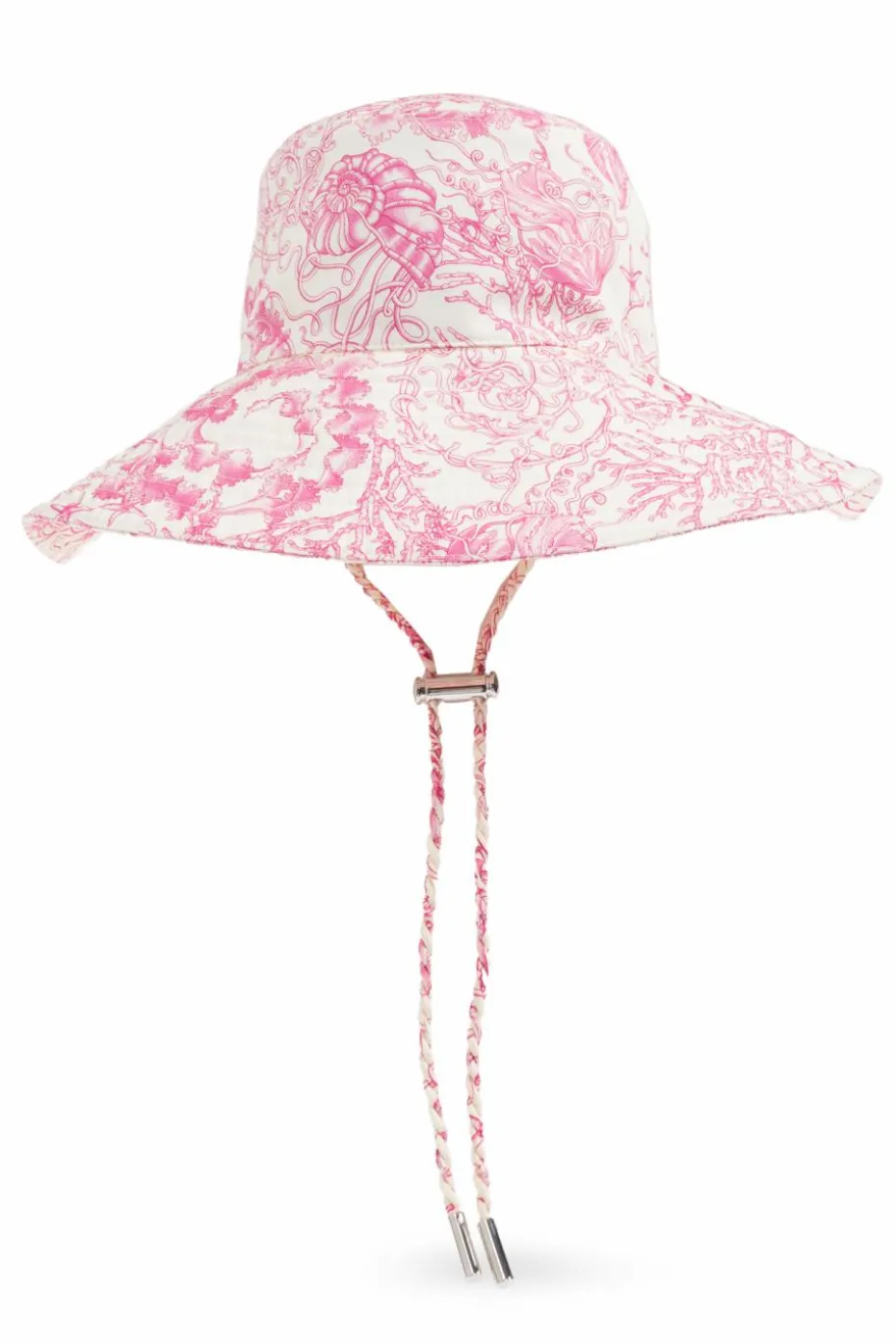 Versace PINK Hat with print