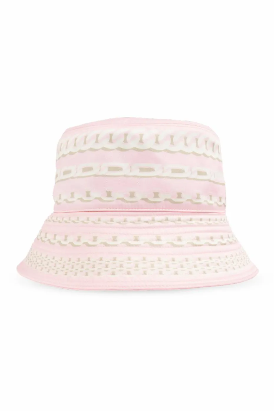 Versace PINK Hat with Versace Treasure print