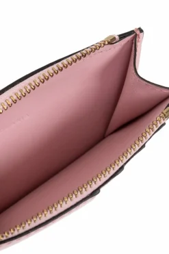Versace PINK Leather card holder