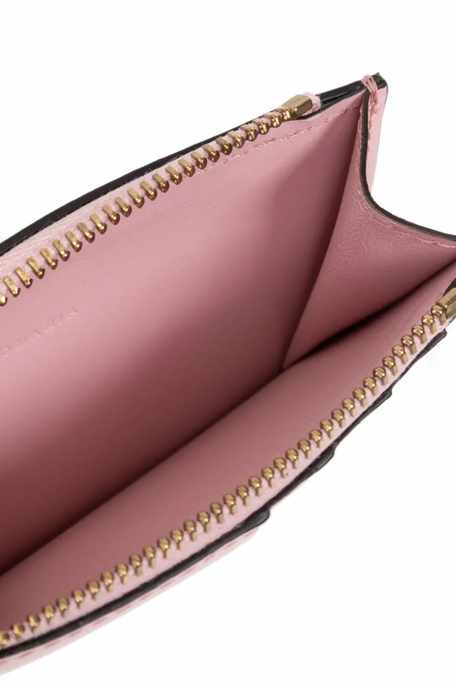 Versace PINK Leather card holder