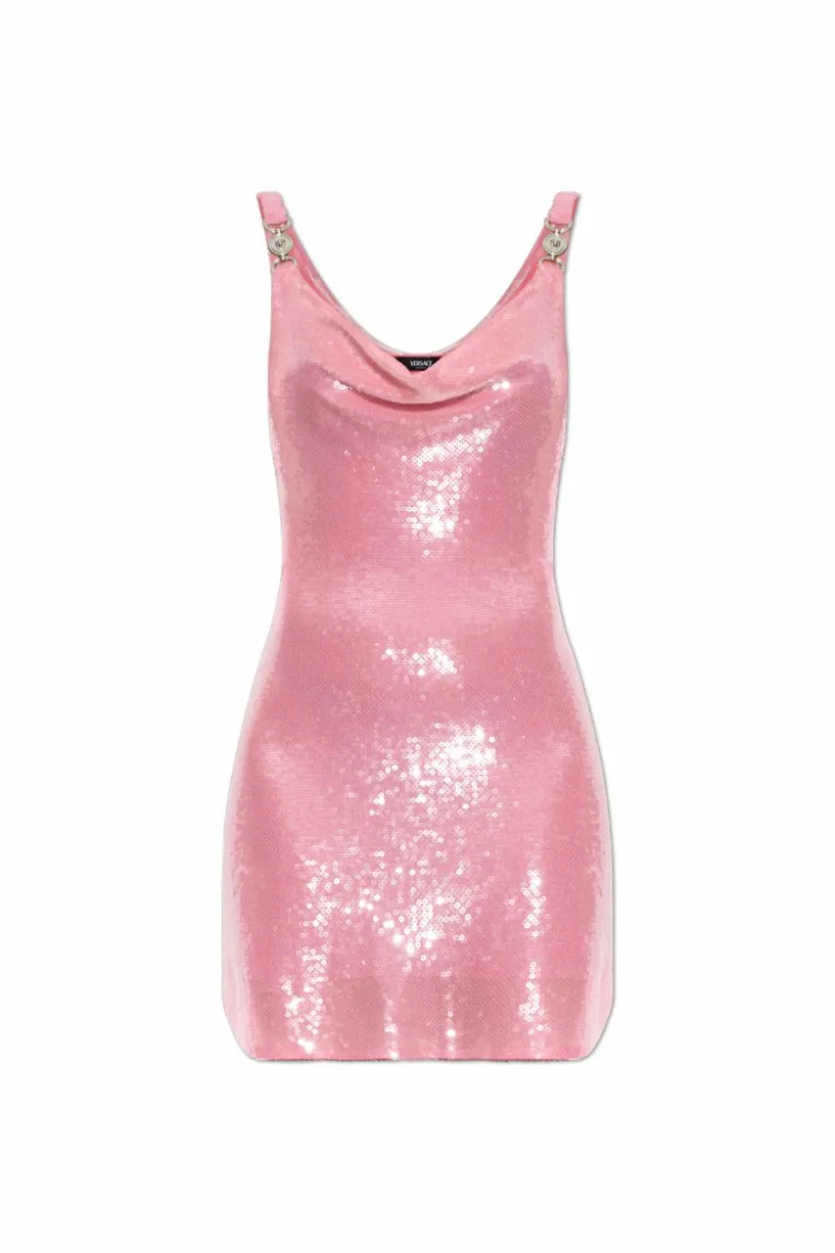 Versace PINK Sequin strappy dress