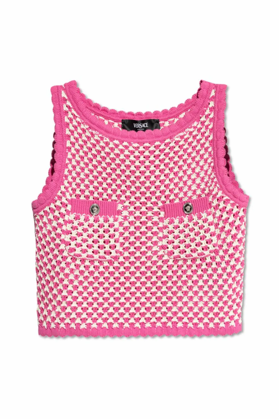 Versace PINK Top with pockets