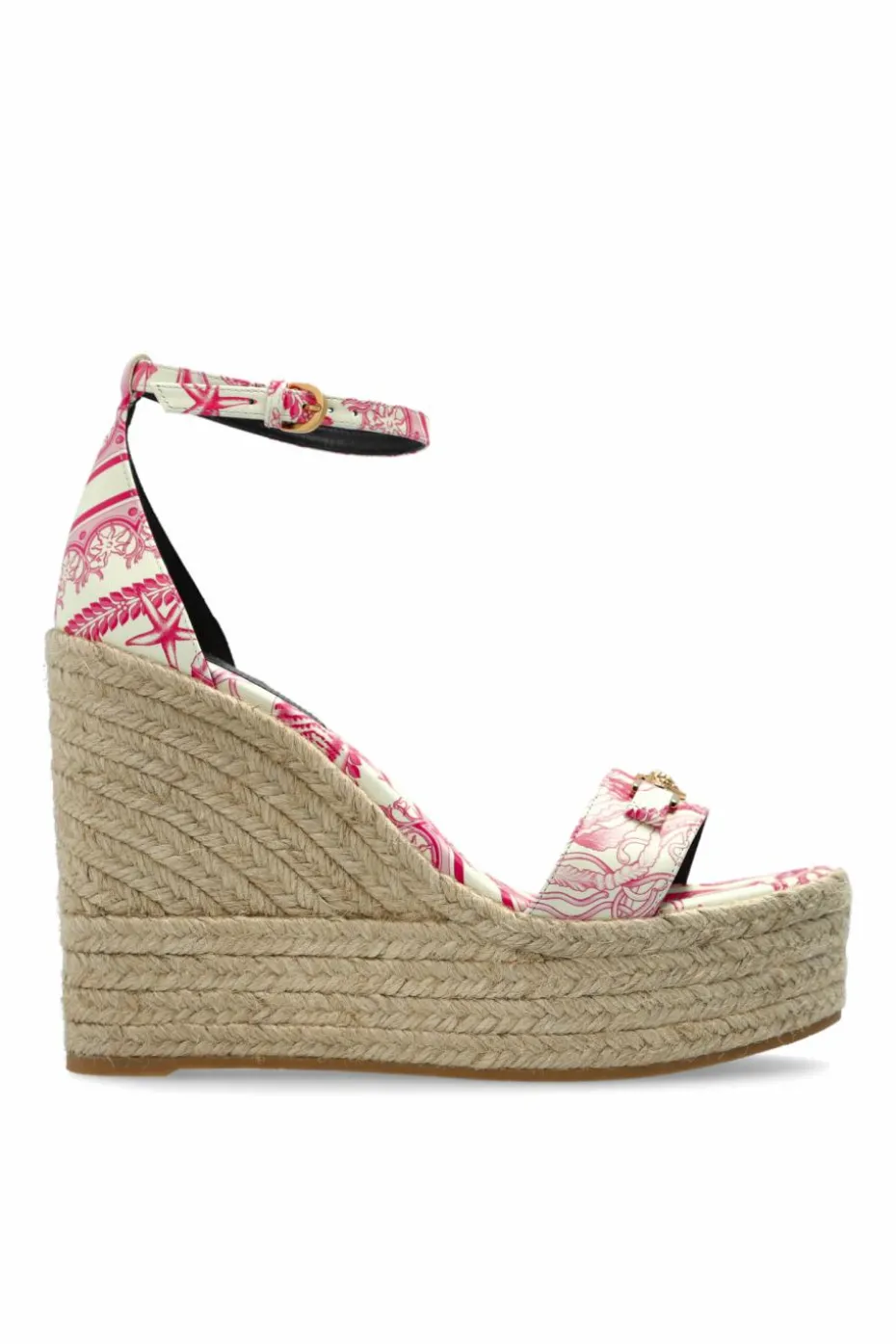 Versace PINK Wedge sandals