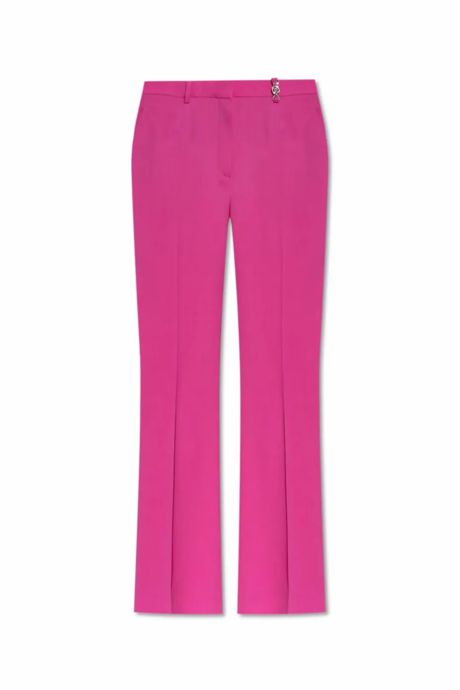 Versace PINK Wool pleated trousers