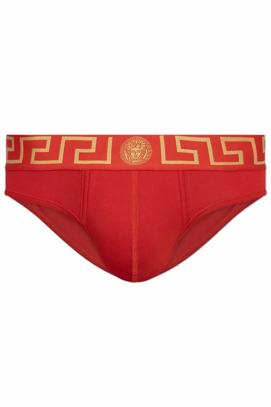 Versace RED Briefs with logo