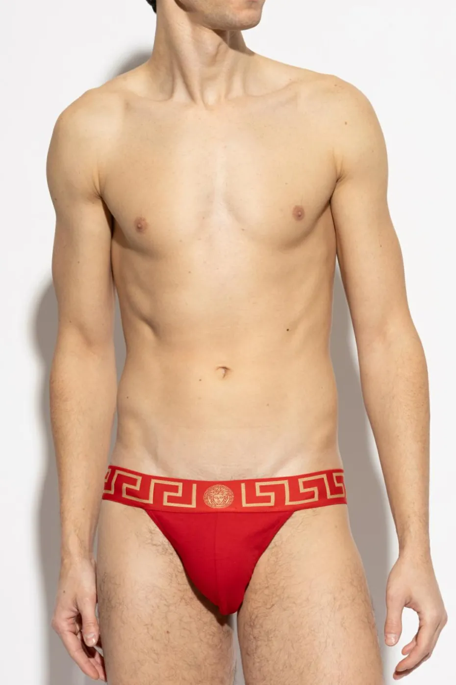 Versace RED Cotton jockstraps