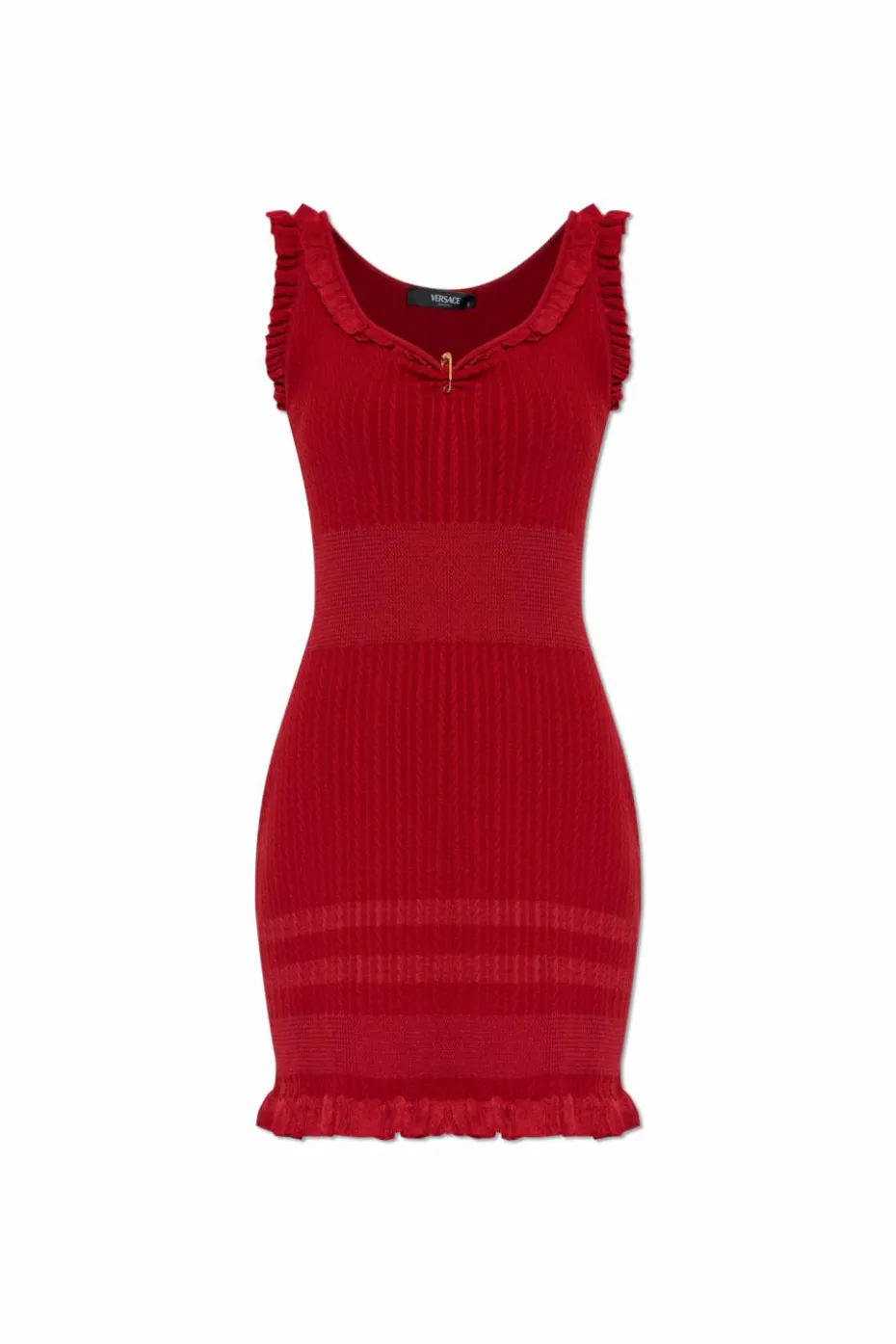 Versace RED Dress with appliqué