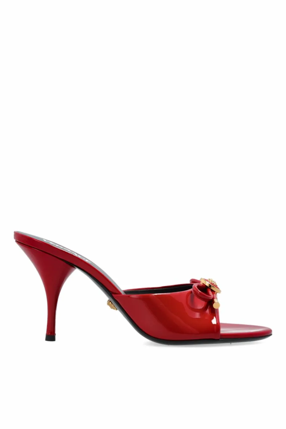 Versace RED Heeled mules 'Opera Bow'