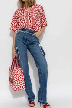 Versace RED Silk shirt