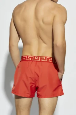 Versace RED Swim shorts with logo
