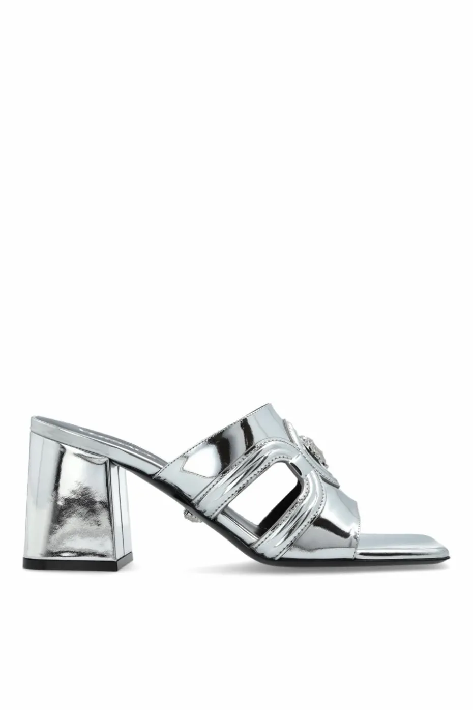Versace SILVER Heeled mules