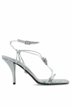 Versace SILVER Heeled sandals