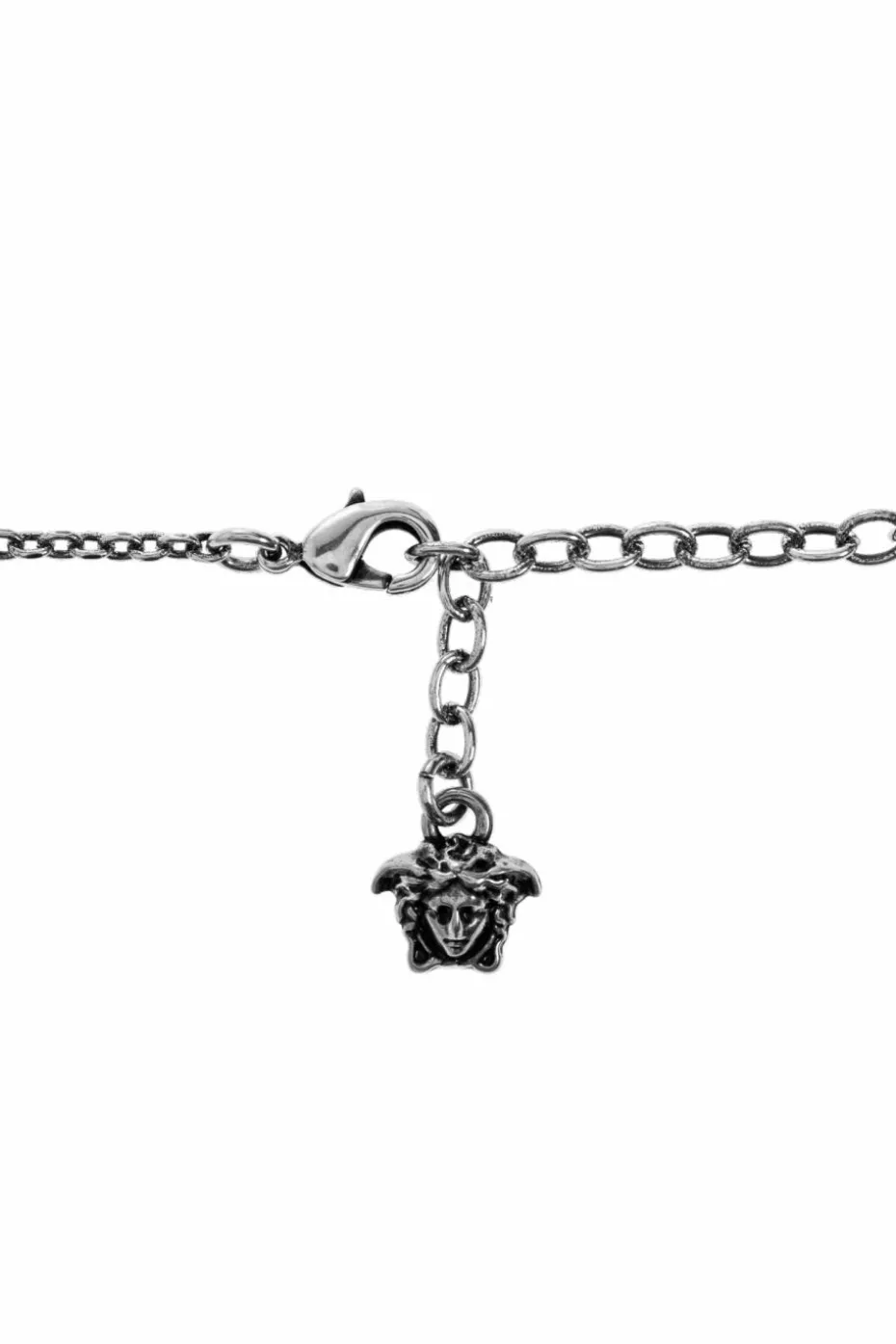 Versace SILVER Necklace with a logo pendant