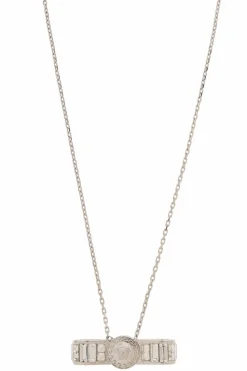 Versace SILVER Pendant Necklace