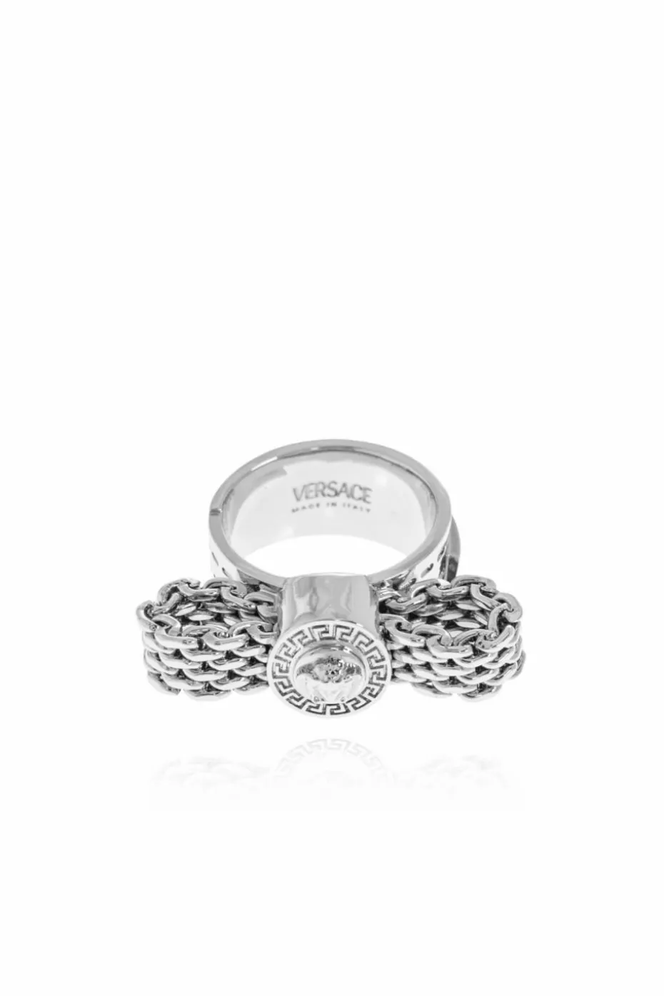 Versace SILVER Ring with Medusa head