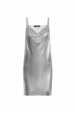 Versace SILVER Strap dress