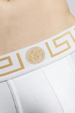 Versace WHITE Branded briefs 2-pack