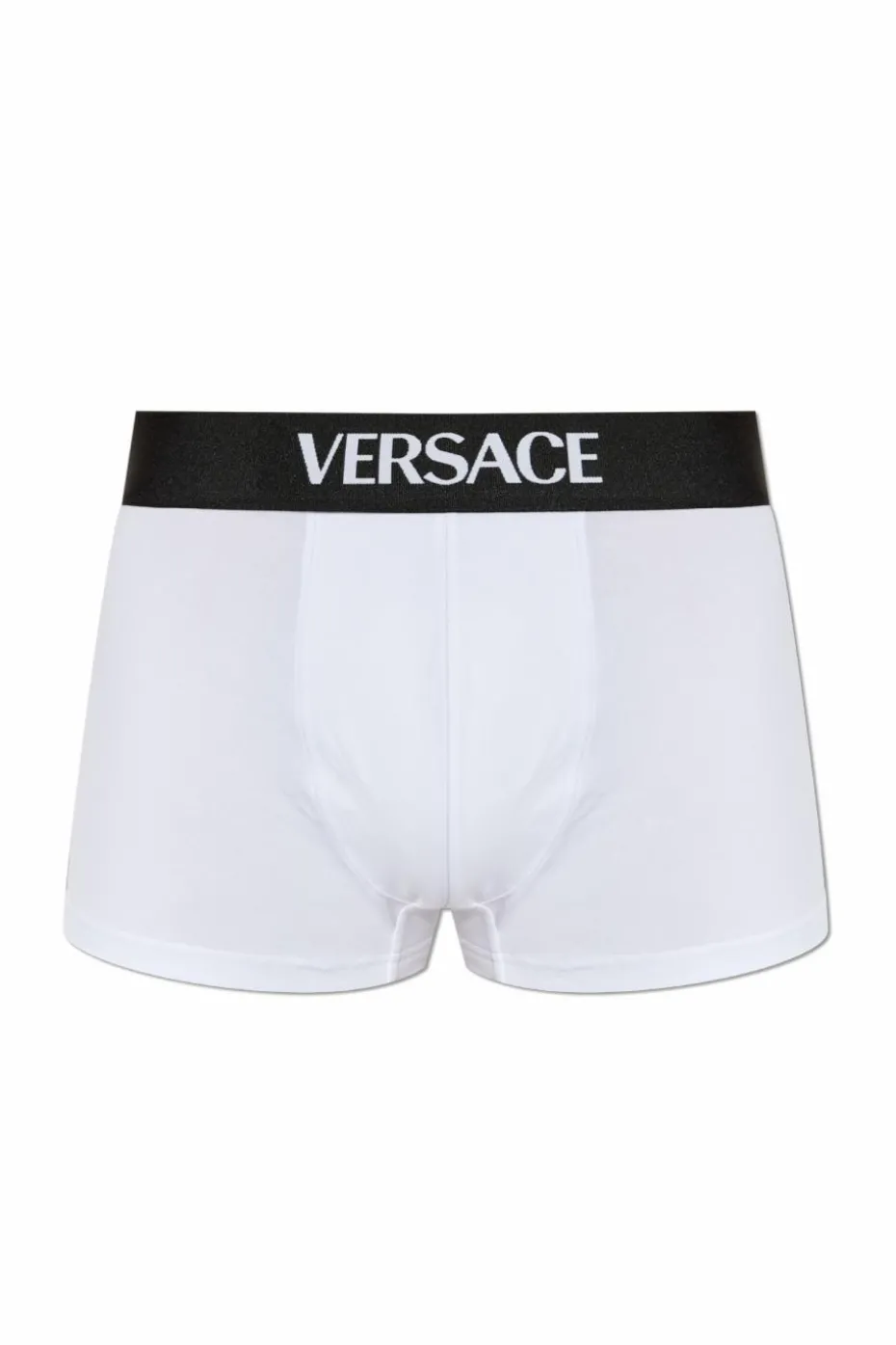 Versace WHITE Cotton boxers with logo