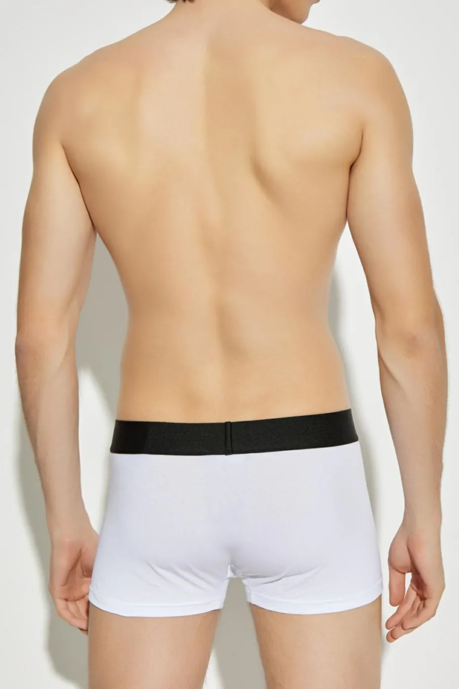 Versace WHITE Cotton boxers with logo