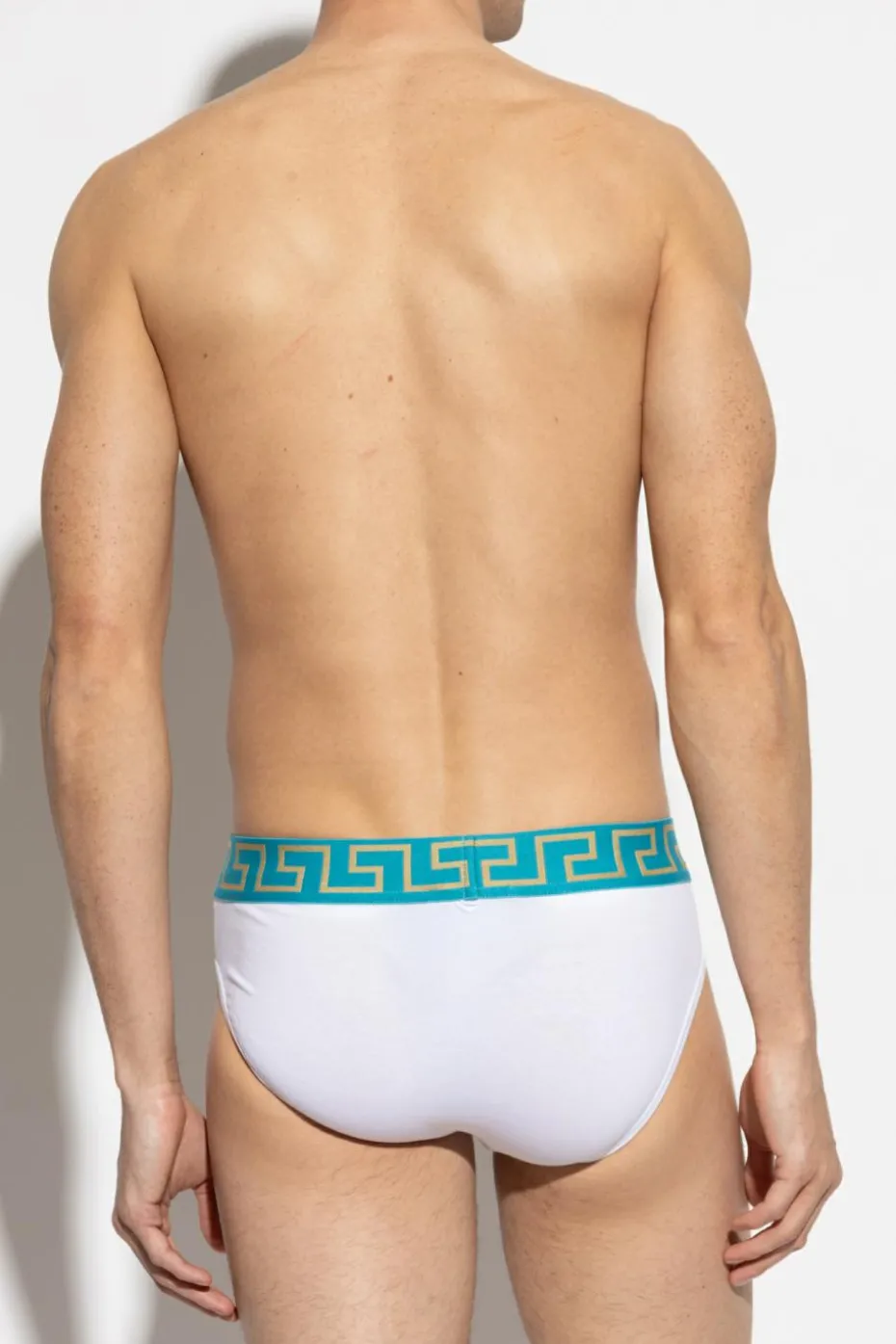 Versace WHITE Cotton briefs
