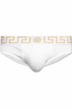 Versace WHITE Cotton Briefs