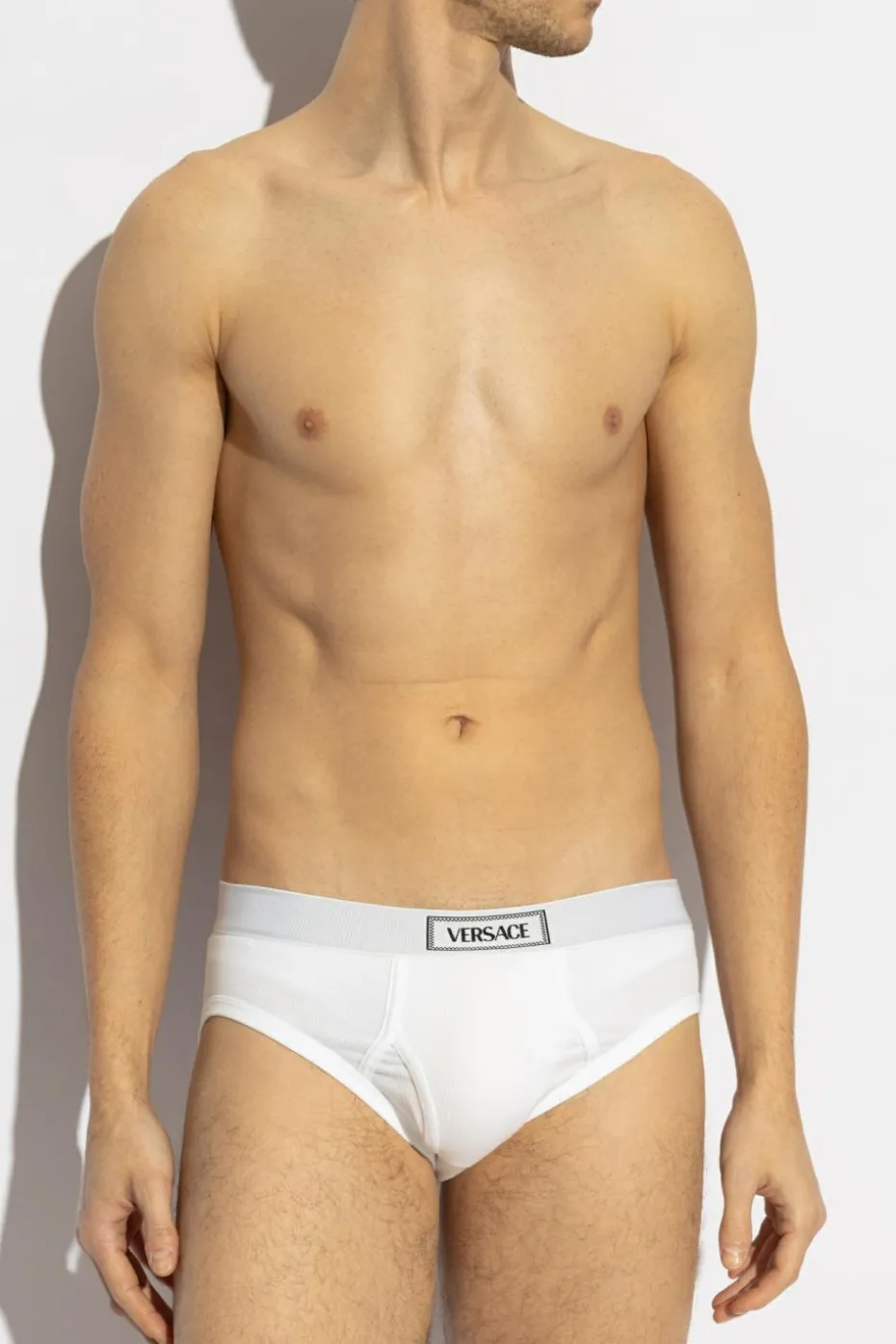 Versace WHITE Cotton briefs