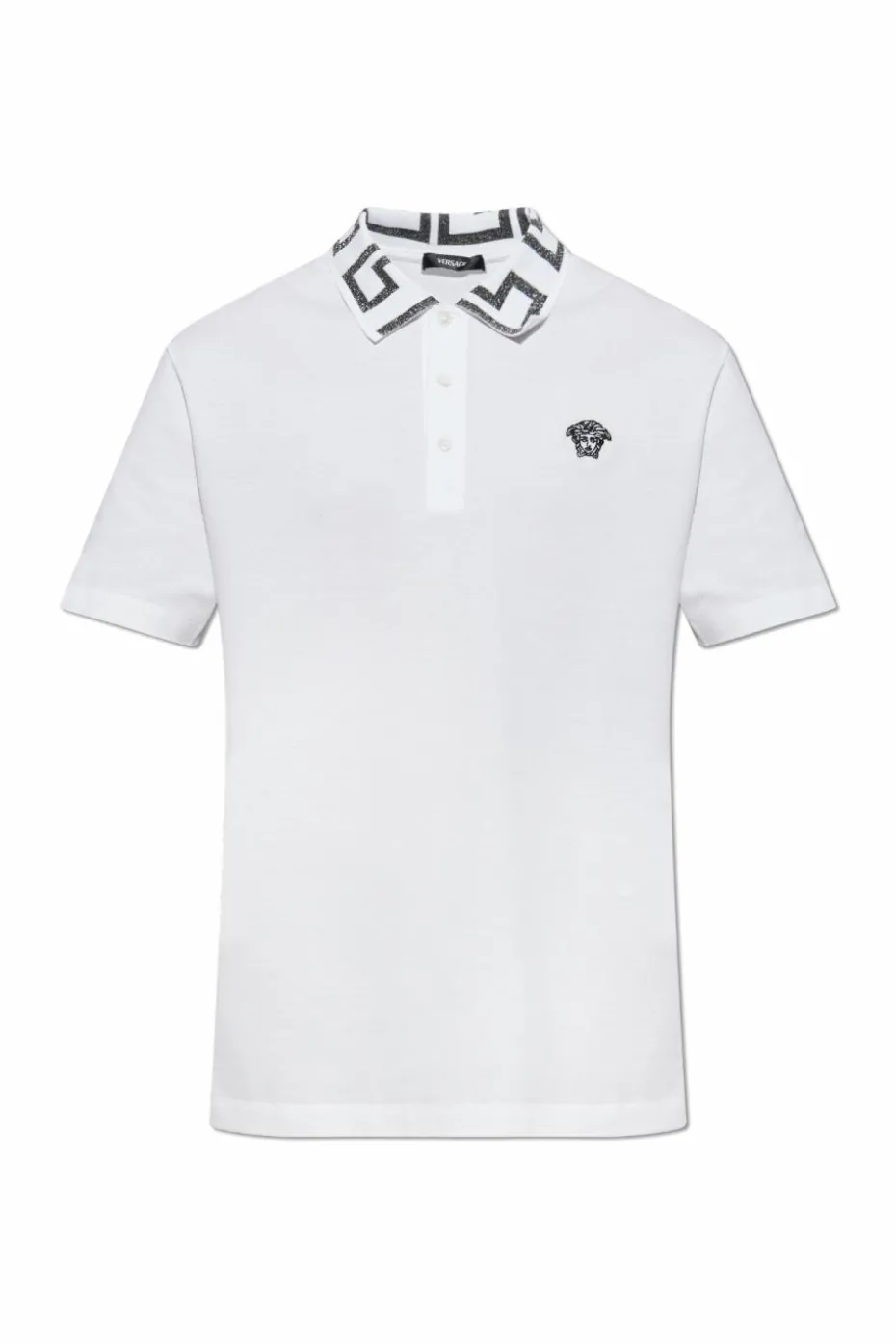 Versace WHITE Cotton Polo