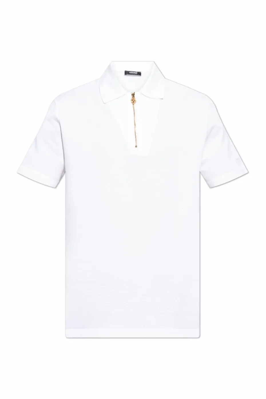 Versace WHITE Cotton Polo