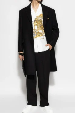 Versace WHITE Cotton shirt with print