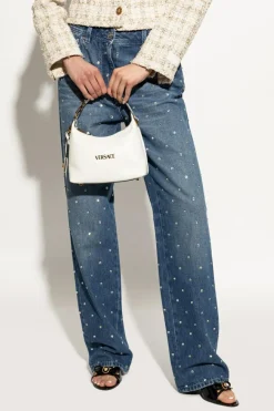Versace WHITE Handbag Tag