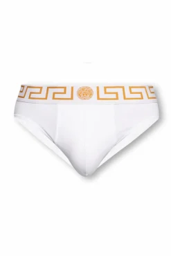 Versace WHITE Logo briefs