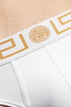 Versace WHITE Logo briefs