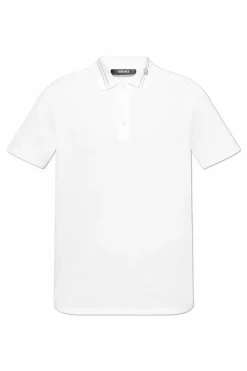Versace WHITE Polo with logo
