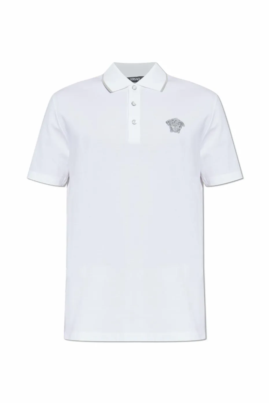 Versace WHITE Polo with "Medusa" head