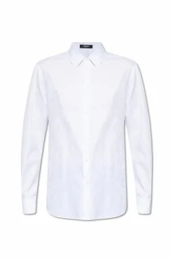 Versace WHITE Shirt with floral motif