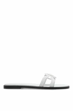 Versace WHITE Slides Medusa 95
