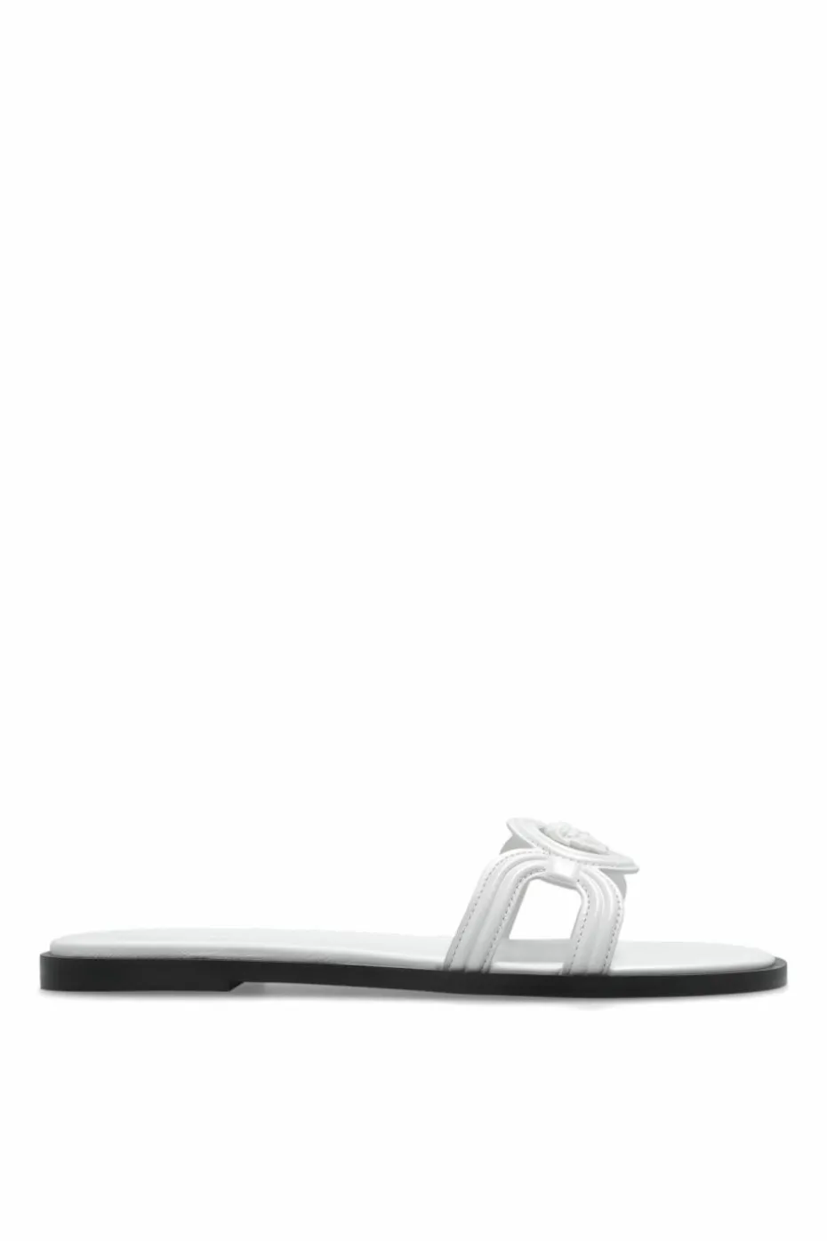 Versace WHITE Slides Medusa 95